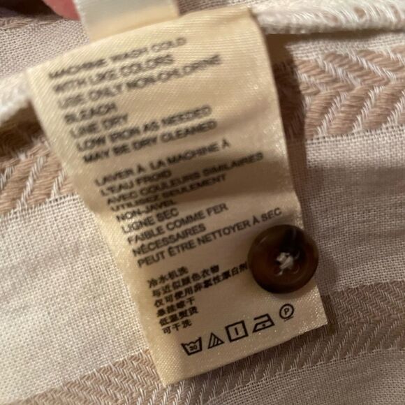 New Anthropologie Cream Delphine tunic size XS - Picture 8 of 8